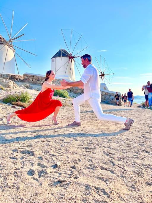 Provis Rentals Suite Next To The Mills In Mykonos Town ภายนอก รูปภาพ